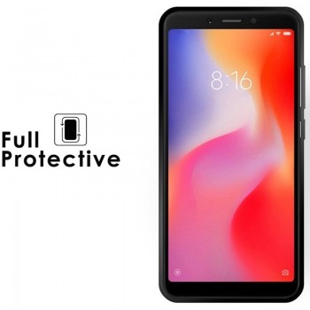 Silikoninis juodas 1mm. dėklas (REDMI 6A) Silikoninis juodas 1mm. dėklas (REDMI 6A)